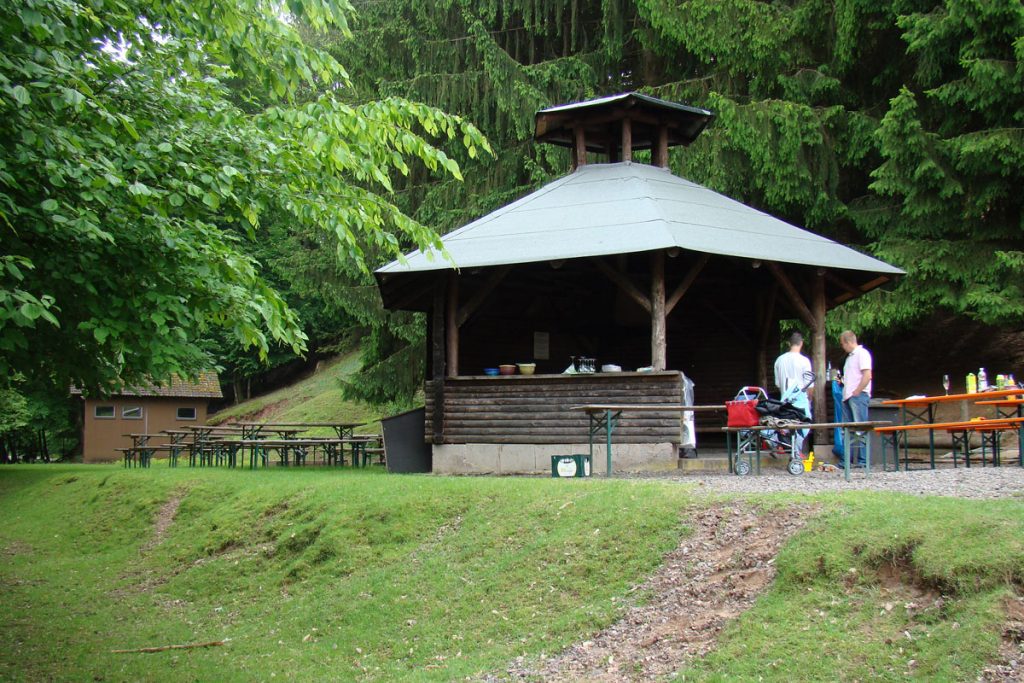 Grillhütte im Wildpark